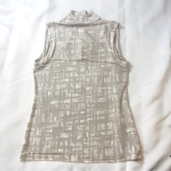 New York & Co Tan Cowl neck top - Picture 13 of 16